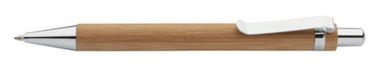 Эко ручка из бамбука Bashania, цвет натуральный - AP809361- Фото №2