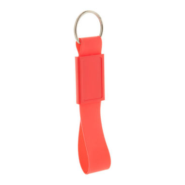 Брелок для ключей Domix, цвет красный - AP809398-05- Фото №1