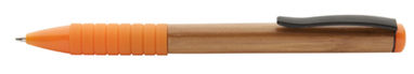 Ручка шариковая бамбуковая Bripp, цвет оранжевый - AP809428-03- Фото №1
