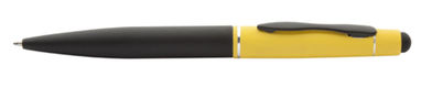 Ручка кулькова сенсор Negroni, колір жовтий - AP809444-02- Фото №1