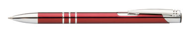 Ручка шариковая  Channel, цвет бордо - AP809488-08- Фото №1