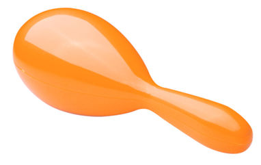 Пластиковый маракас  Zigi, цвет оранжевый - AP810311-03- Фото №1