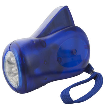 Ручной фонарик H Power, цвет синий прозрачный - AP810336-06T- Фото №1
