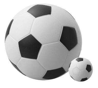 Мячик антистресс Kick, цвет белый - AP810363- Фото №1
