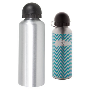 Бутылка для воды Marathon, цвет серебристый - AP811106-21- Фото №1