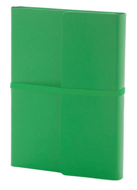Блокнот Clapp, цвет зеленый - AP844035-07- Фото №1