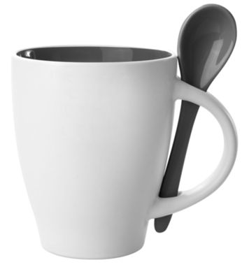 Кружка Spoon, цвет черный - AP862000-10- Фото №1