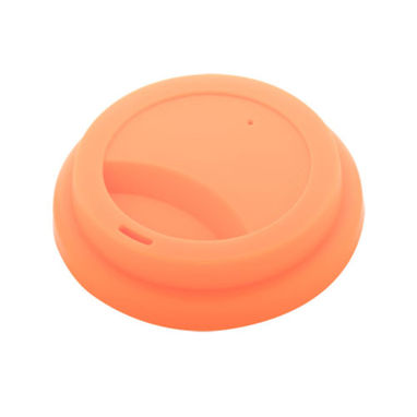 Термокружка індивідуальна-кришка CreaCup, колір помаранчевий - AP892006-03_B- Фото №1