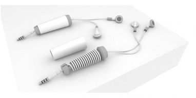 Органайзер для Навушників Gumbite, колір біло-сірий - 12345900- Фото №3