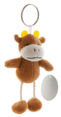 Игрушка плюшевая корова Zoony, цвет коричневый - AP899005-B- Фото №1