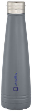 Вакуумная бутылка Duke с медным покрытием, цвет серый - 10046103- Фото №2