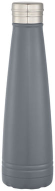 Вакуумная бутылка Duke с медным покрытием, цвет серый - 10046103- Фото №3