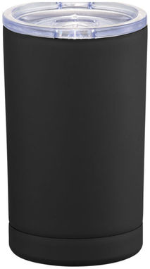 Вакуумна термо-кружка Pika, колір суцільний чорний - 10046200- Фото №3