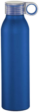 Спортивная алюминиевая бутылка Grom, цвет ярко-синий - 10046302- Фото №3