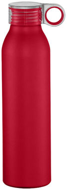 Спортивна алюмінієва пляшка Grom, колір червоний - 10046303- Фото №1