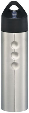 Сталева спортивна пляшка Trixie, колір срібний - 10046401- Фото №3
