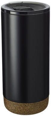 Вакуумний термос Valhalla з мідним покриттям, колір суцільний чорний - 10046700- Фото №1