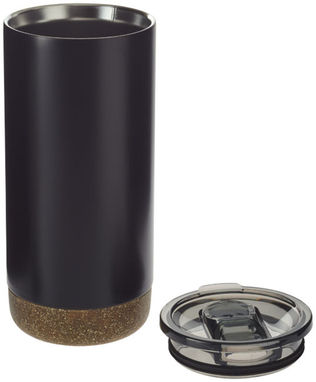 Вакуумный Термос Valhalla с медным покрытием, цвет сплошной черный - 10046700- Фото №4