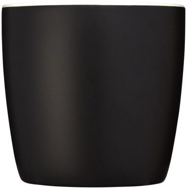 Керамическая чашка Riviera, цвет сплошной черный, белый - 10047600- Фото №3