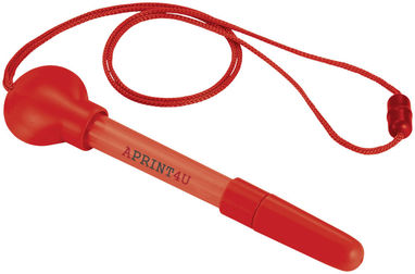 Ручка з мильними бульбашками, колір червоний - 10221901- Фото №2