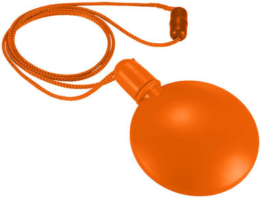Круглый диспенсер для мыльных пузырей, цвет оранжевый - 10222004- Фото №1