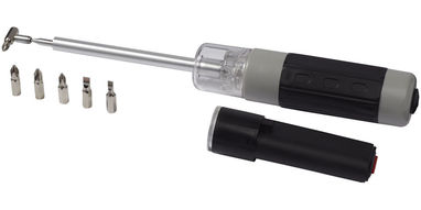 Мультифункциональный инструмент с фонариком, цвет серый - 10430800- Фото №4