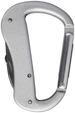 Нож Canyon с карабином на 5 функций, цвет серебряный - 10448903- Фото №3