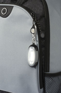 Ліхтарик з карабіном Atria, колір сірий, суцільний чорний - 10449703- Фото №5
