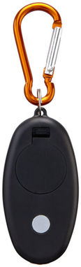 Ліхтарик з карабіном Atria, колір оранжевий, суцільний чорний - 10449705- Фото №4