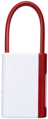 Ліхтарик Libra з карабіном, колір червоний, білий - 10449802- Фото №3