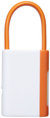 Фонарик Libra с карабином, цвет оранжевый, белый - 10449804- Фото №3