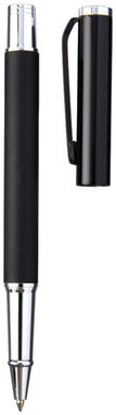 Кулькова ручка Pedova, колір суцільний чорний - 10703600- Фото №5