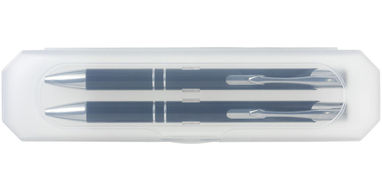 Набір ручок Belfast, колір суцільний чорний - 10705600- Фото №3