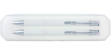 Набір ручок Belfast, колір білий - 10705603- Фото №3