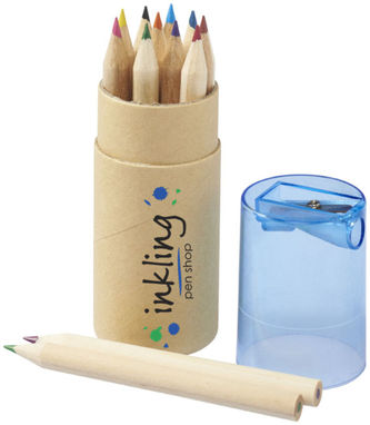 Набір з 12-ти олівців, колір натуральний - 10706800- Фото №2
