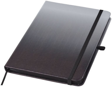 Блокнот Gradient А5, колір суцільний чорний - 10707000- Фото №1