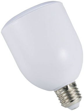 Світлодіодна лампа Zeus з динаміком Bluetooth, колір білий - 10830300- Фото №1