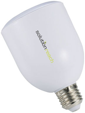 Світлодіодна лампа Zeus з динаміком Bluetooth, колір білий - 10830300- Фото №2