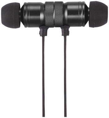 Наушники Martell магнитные с Bluetooth в чехле, цвет сплошной черный - 10830900- Фото №4