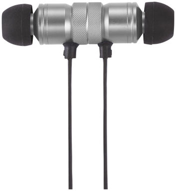 Наушники Martell магнитные с Bluetooth в чехле, цвет серебряный - 10830901- Фото №4