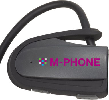 Навушники Sprinter Bluetooth, колір суцільний чорний - 10831100- Фото №2