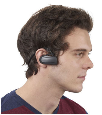 Навушники Sprinter Bluetooth, колір суцільний чорний - 10831100- Фото №3