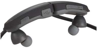 Наушники Sprinter Bluetooth, цвет сплошной черный - 10831100- Фото №4