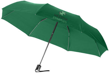 Зонт Alex  25,5'', цвет зеленый - 10901608- Фото №2
