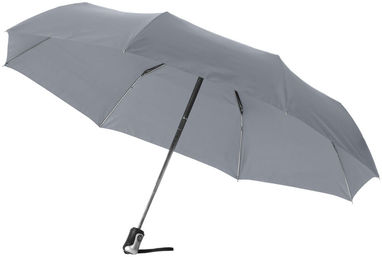 Зонт Alex  25,5'', цвет серый - 10901609- Фото №1