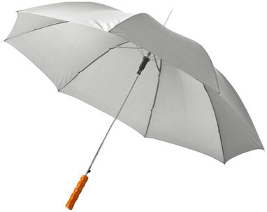 Зонт автоматический Lisa 23'', цвет светло-серый - 10901715- Фото №1