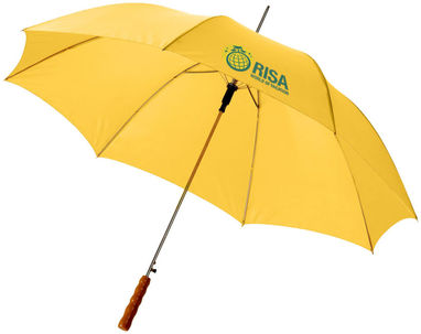 Зонт автоматический Lisa 23'', цвет желтый - 10901716- Фото №2