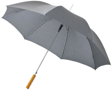 Зонт автоматический Lisa 23'', цвет серый - 10901717- Фото №1