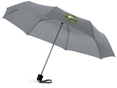 Зонт Ida  25,5'', цвет серый - 10905207- Фото №2
