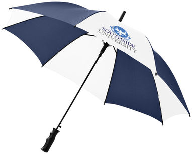 Зонт Barry  23'', цвет темно-синий, белый - 10905310- Фото №2